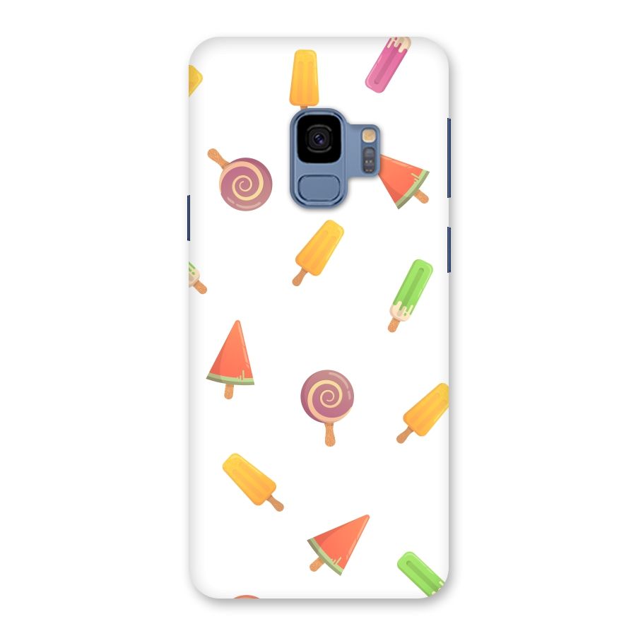 Ice Cream Colors Back Case for Galaxy S9