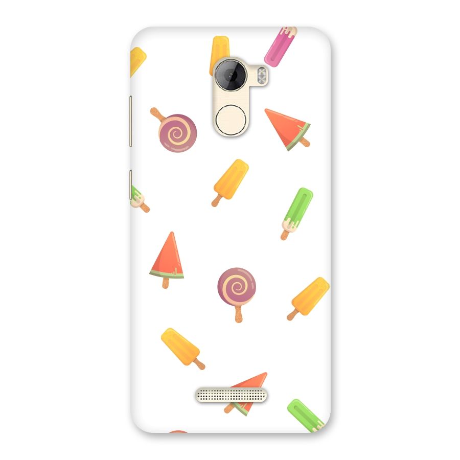 Ice Cream Colors Back Case for Gionee A1 LIte