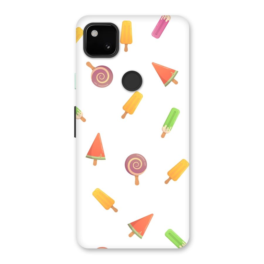 Ice Cream Colors Back Case for Google Pixel 4a