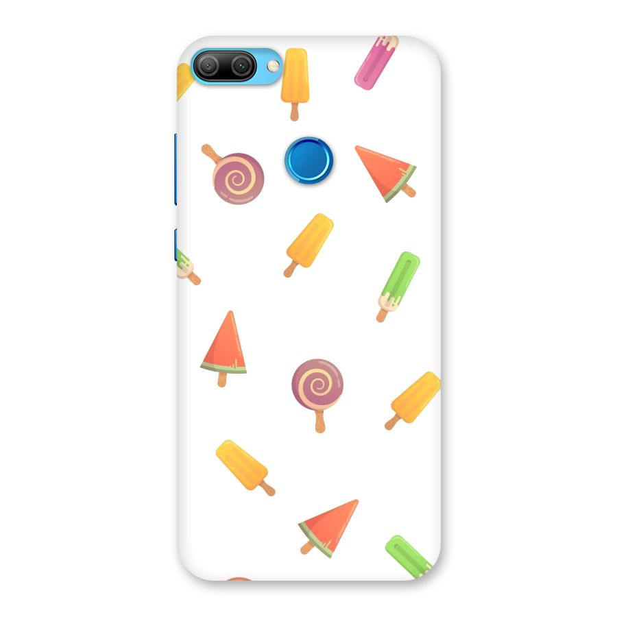 Ice Cream Colors Back Case for Honor 9N