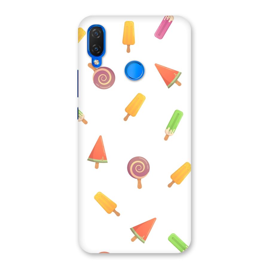 Ice Cream Colors Back Case for Huawei P Smart+