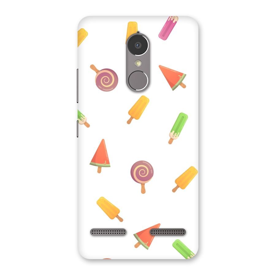 Ice Cream Colors Back Case for Lenovo K6 Power
