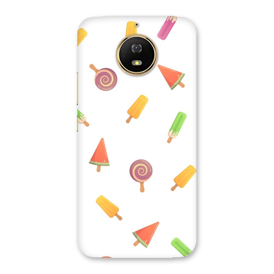 Ice Cream Colors Back Case for Moto G5s