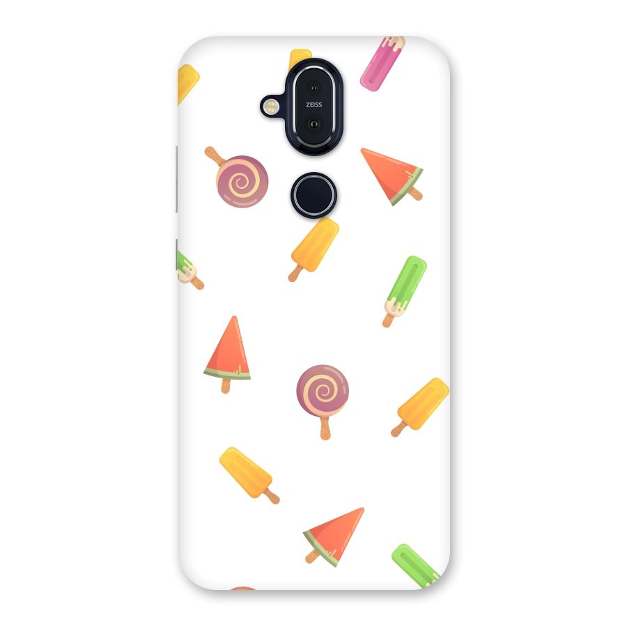 Ice Cream Colors Back Case for Nokia 8.1