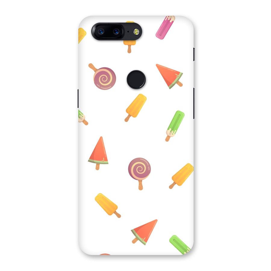 Ice Cream Colors Back Case for OnePlus 5T