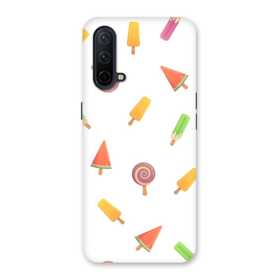 Ice Cream Colors Back Case for OnePlus Nord CE 5G