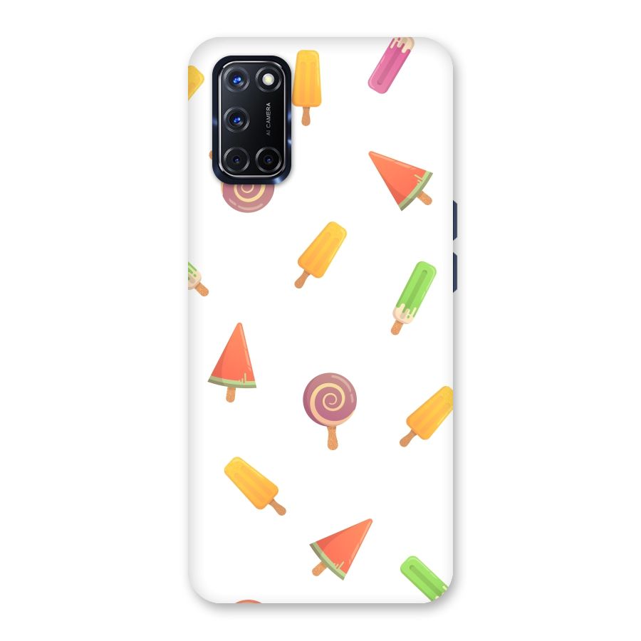 Ice Cream Colors Back Case for Oppo A52