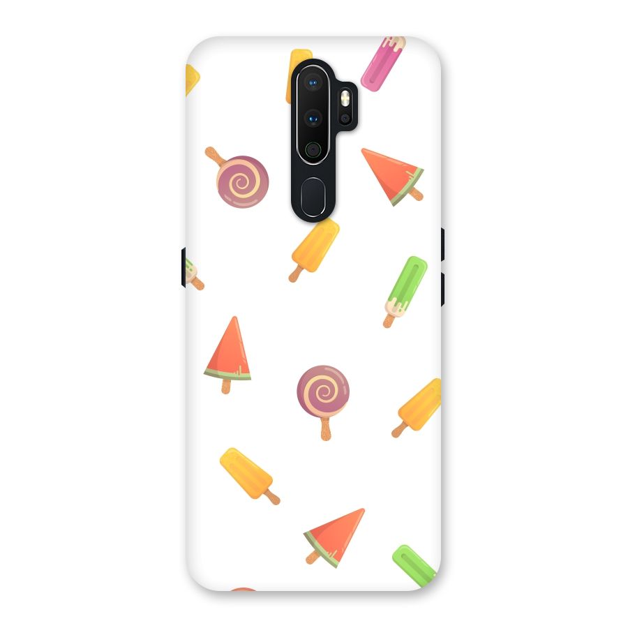 Ice Cream Colors Back Case for Oppo A5 (2020)