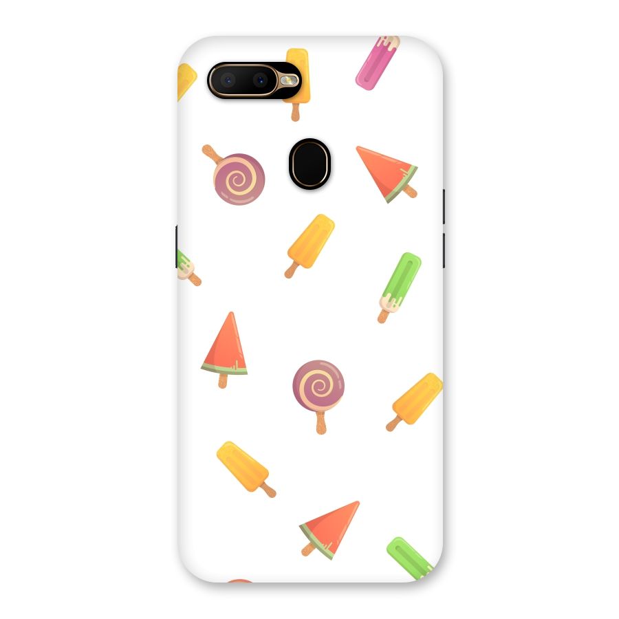 Ice Cream Colors Back Case for Oppo A5s