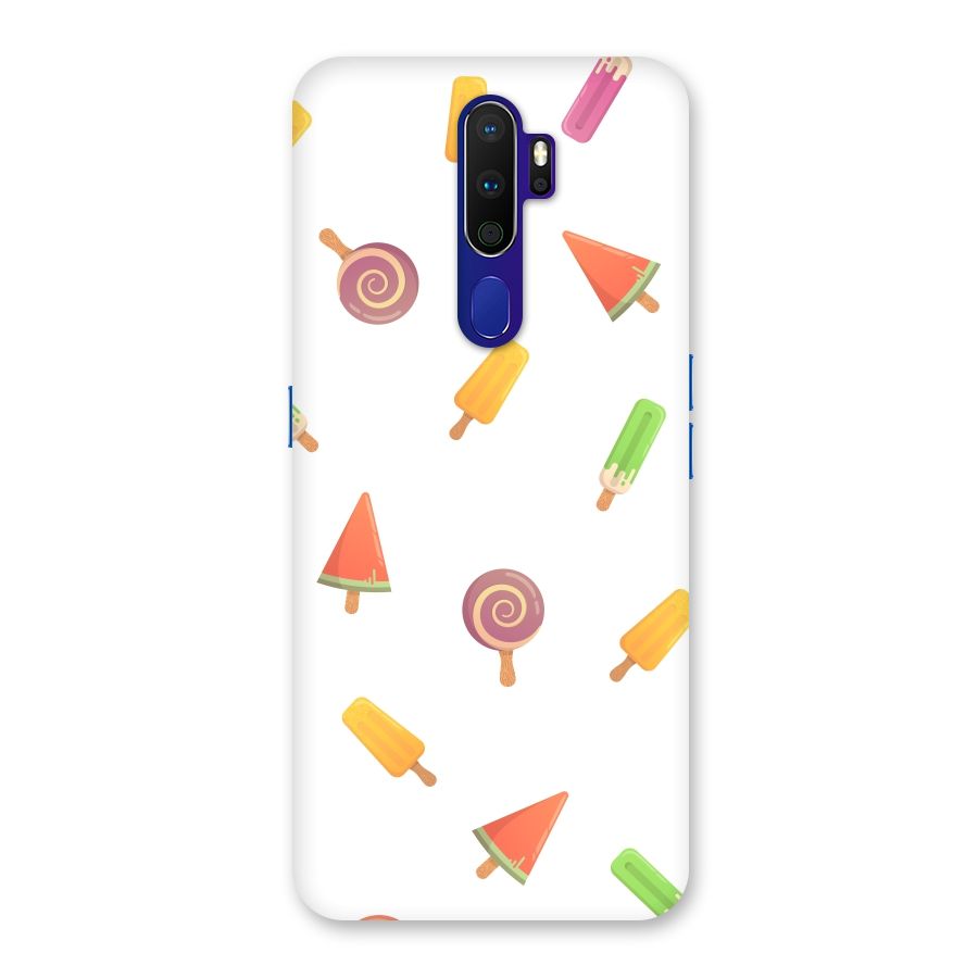 Ice Cream Colors Back Case for Oppo A9 (2020)
