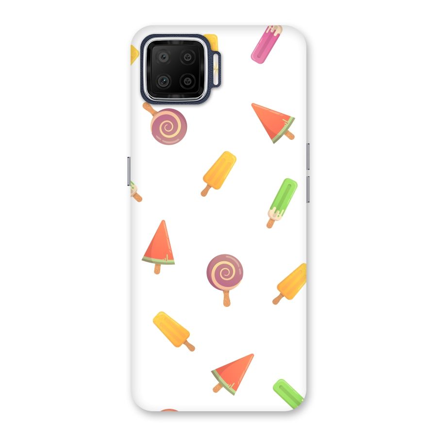 Ice Cream Colors Back Case for Oppo F17