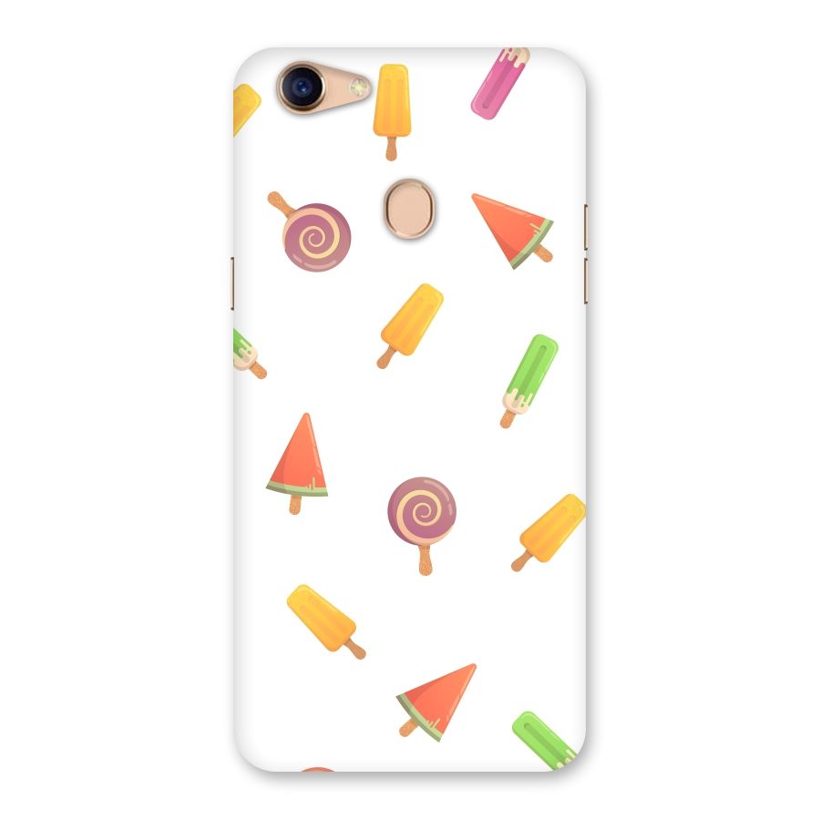 Ice Cream Colors Back Case for Oppo F5 Youth