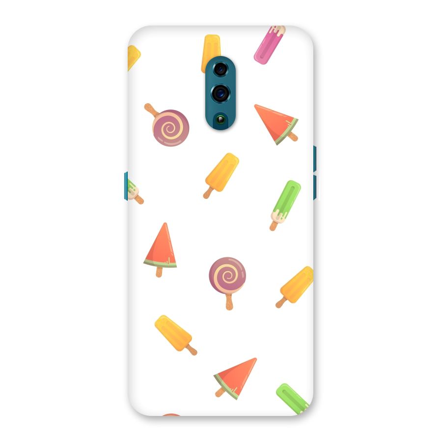 Ice Cream Colors Back Case for Oppo Reno