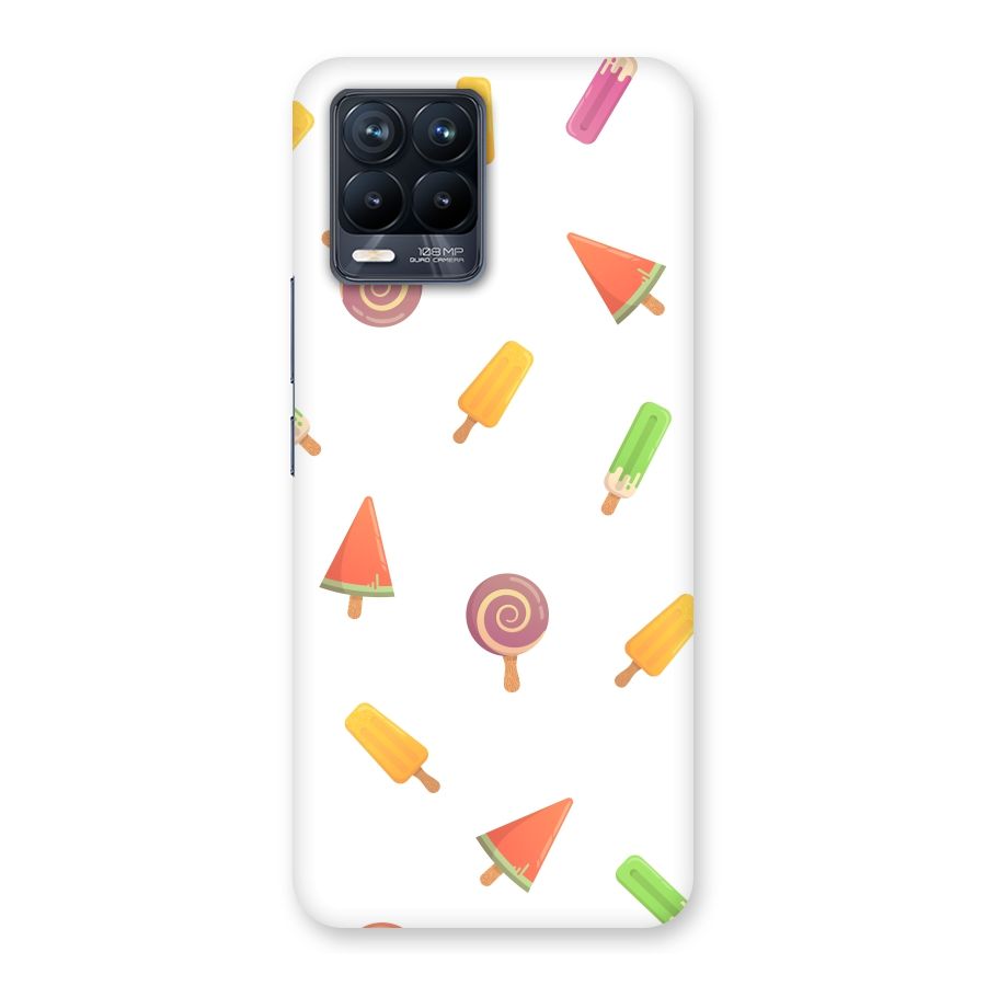 Ice Cream Colors Back Case for Realme 8 Pro