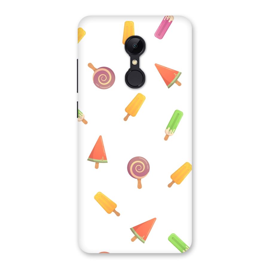 Ice Cream Colors Back Case for Redmi 5