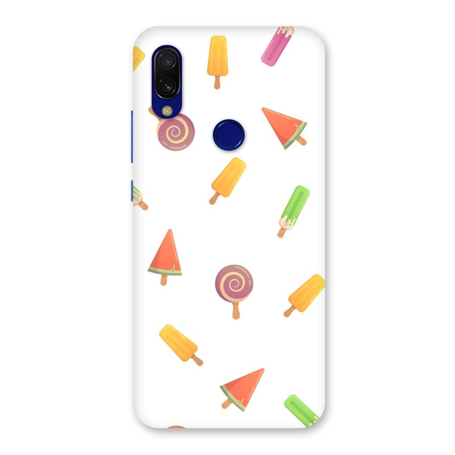 Ice Cream Colors Back Case for Redmi 7