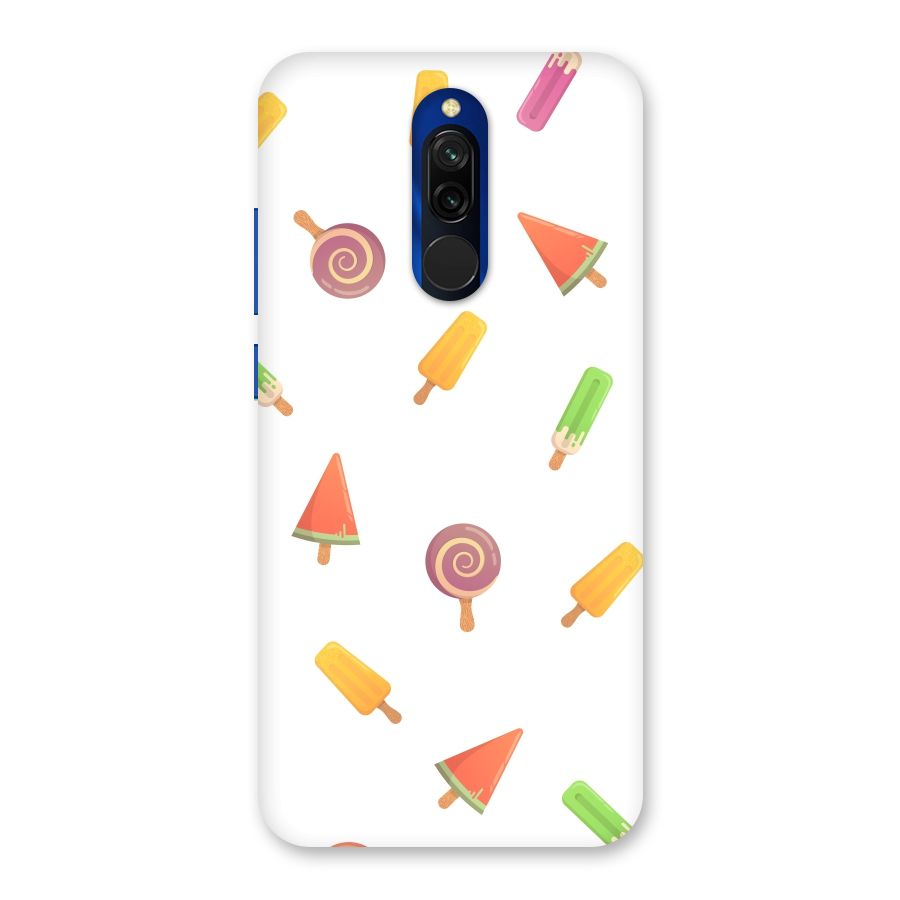 Ice Cream Colors Back Case for Redmi 8