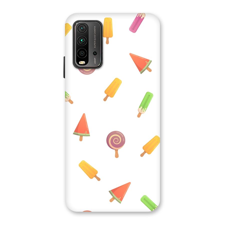 Ice Cream Colors Back Case for Redmi 9 Power
