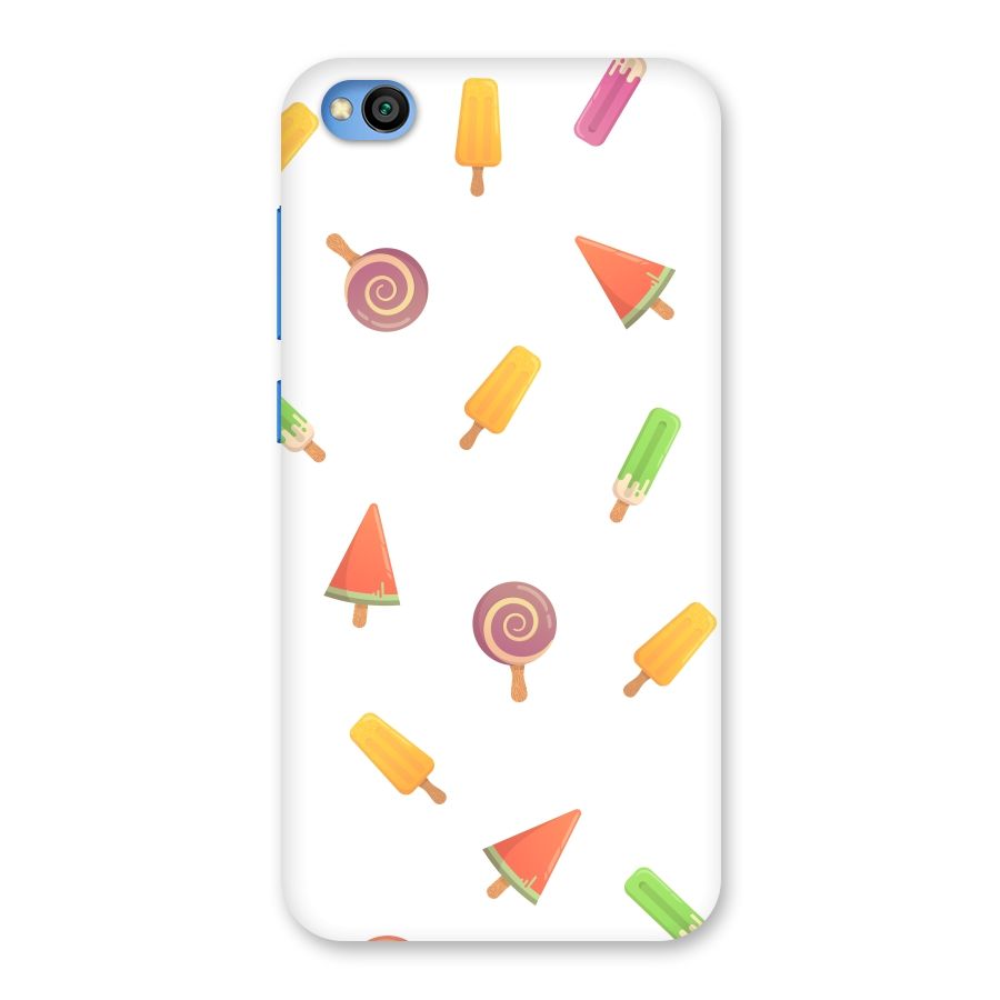 Ice Cream Colors Back Case for Redmi Go