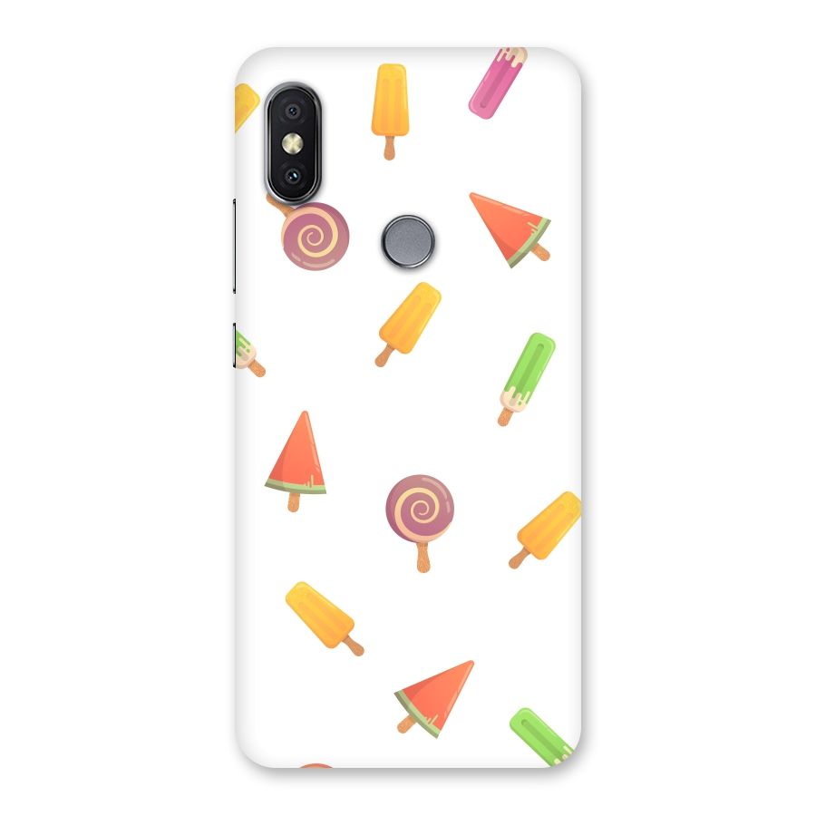 Ice Cream Colors Back Case for Redmi Y2