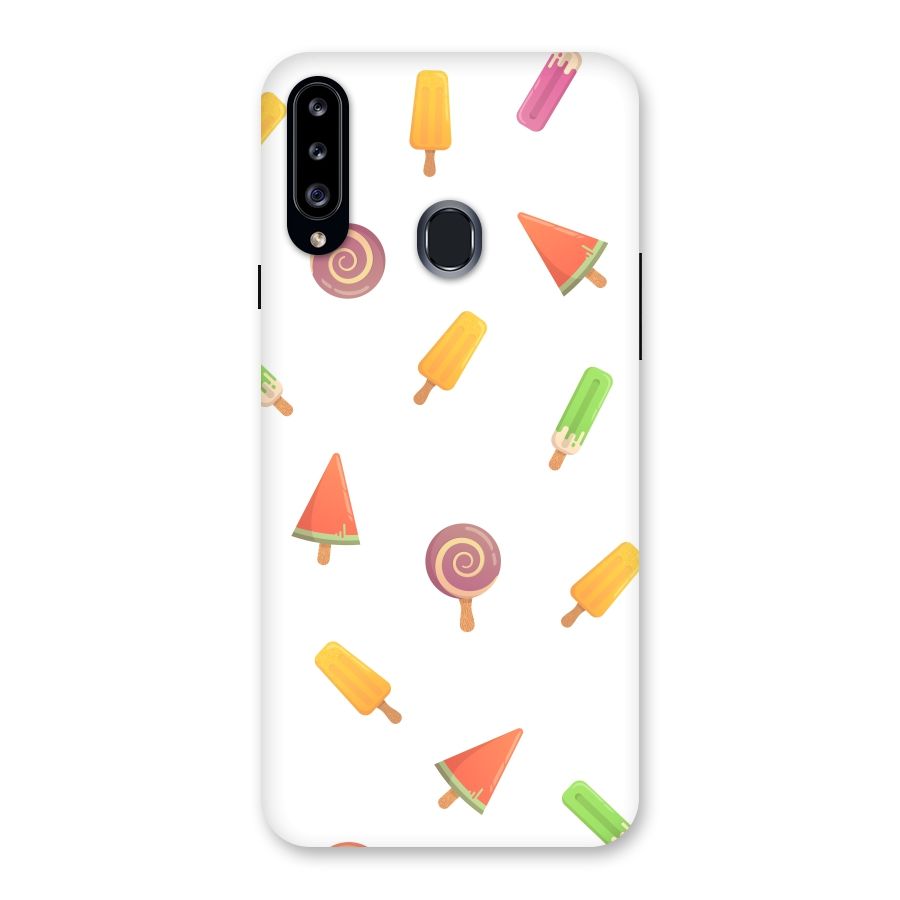 Ice Cream Colors Back Case for Samsung Galaxy A20s