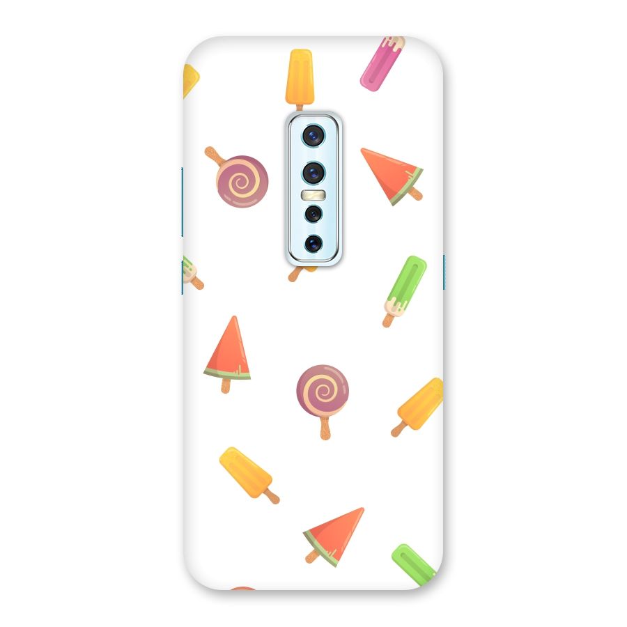 Ice Cream Colors Back Case for Vivo V17 Pro