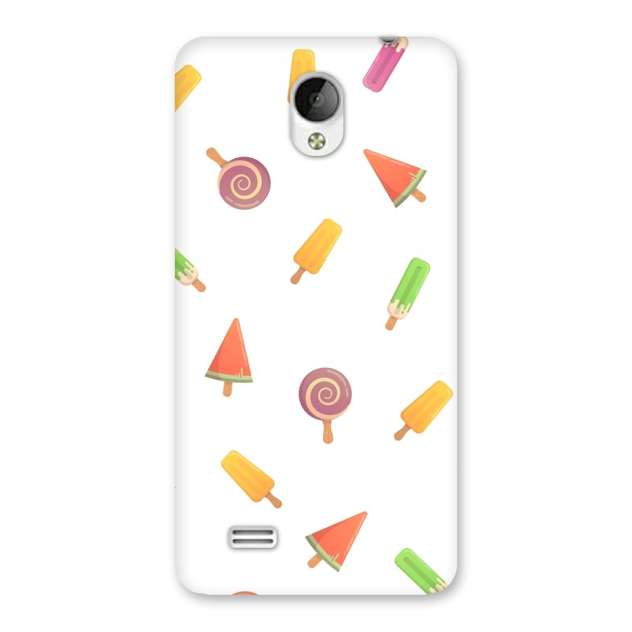 Ice Cream Colors Back Case for Vivo Y21