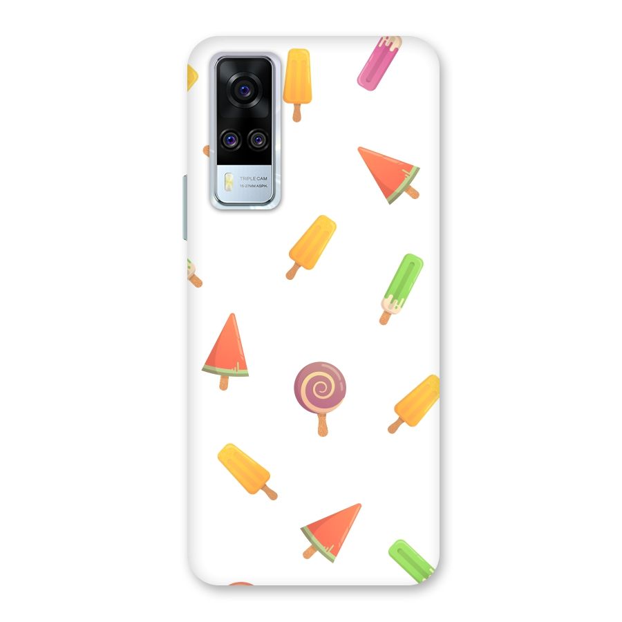 Ice Cream Colors Back Case for Vivo Y31