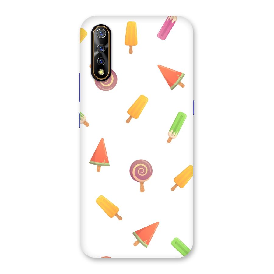 Ice Cream Colors Back Case for Vivo Z1x