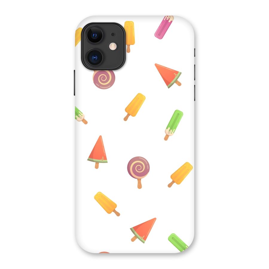 Ice Cream Colors Back Case for iPhone 11