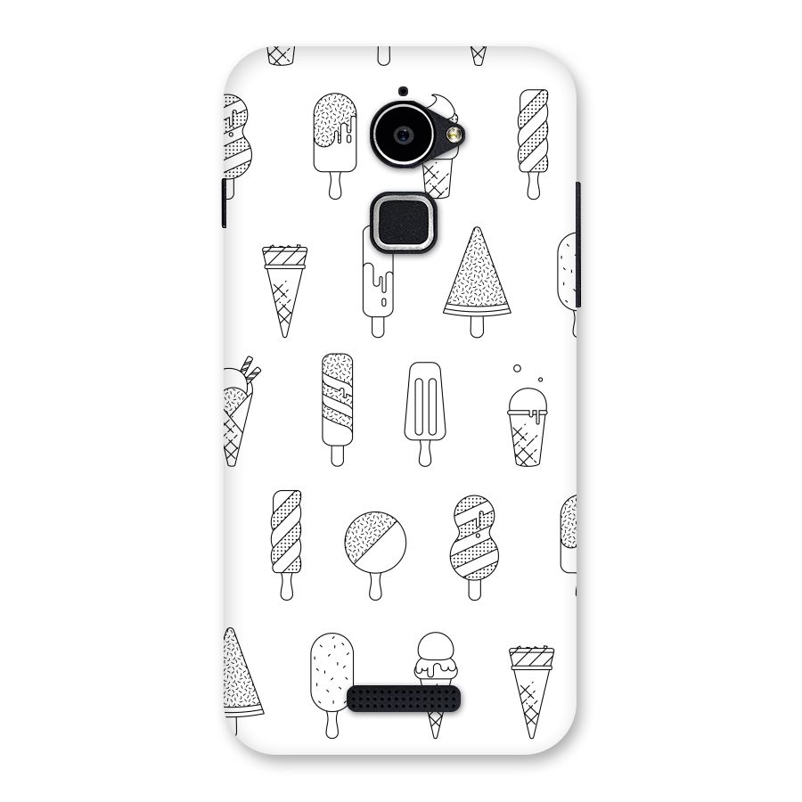 Ice Cream Lines Back Case for Coolpad Note 3 Lite