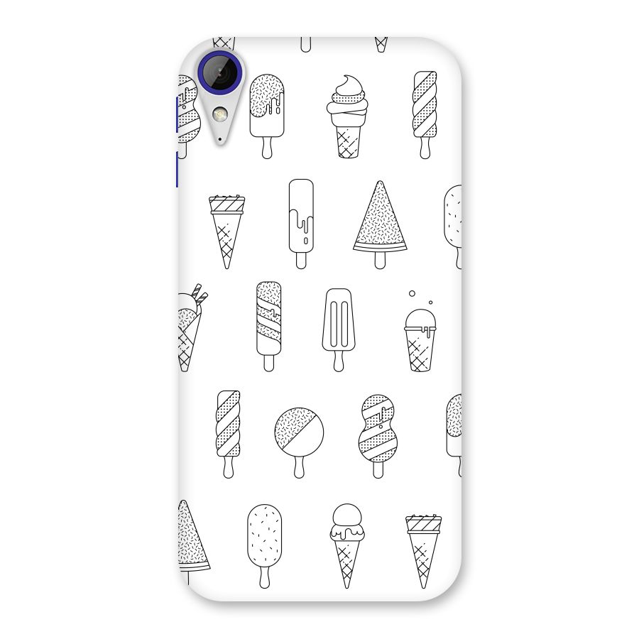 Ice Cream Lines Back Case for Desire 830
