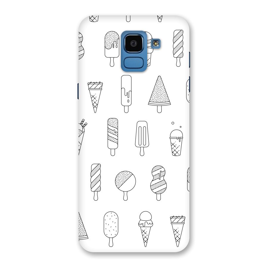 Ice Cream Lines Back Case for Galaxy On6
