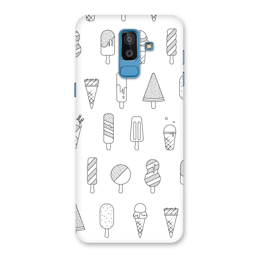 Ice Cream Lines Back Case for Galaxy On8 (2018)