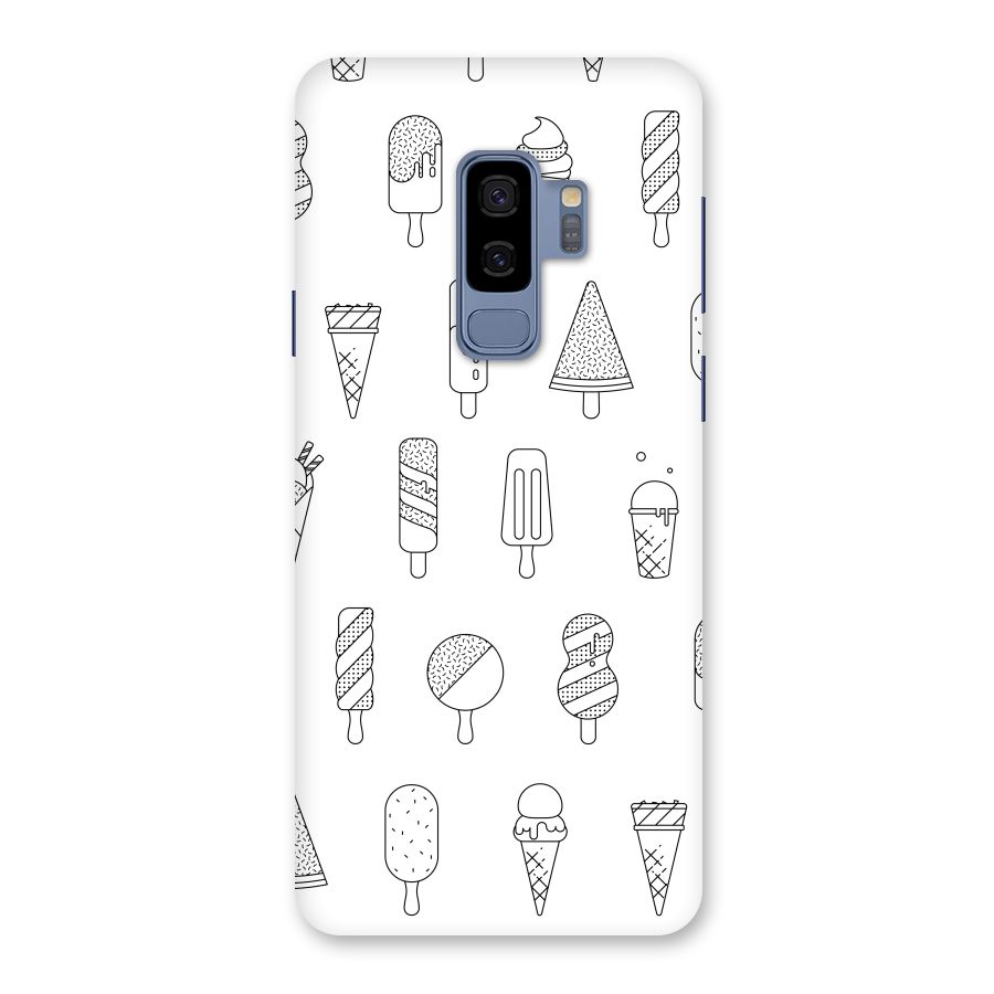 Ice Cream Lines Back Case for Galaxy S9 Plus