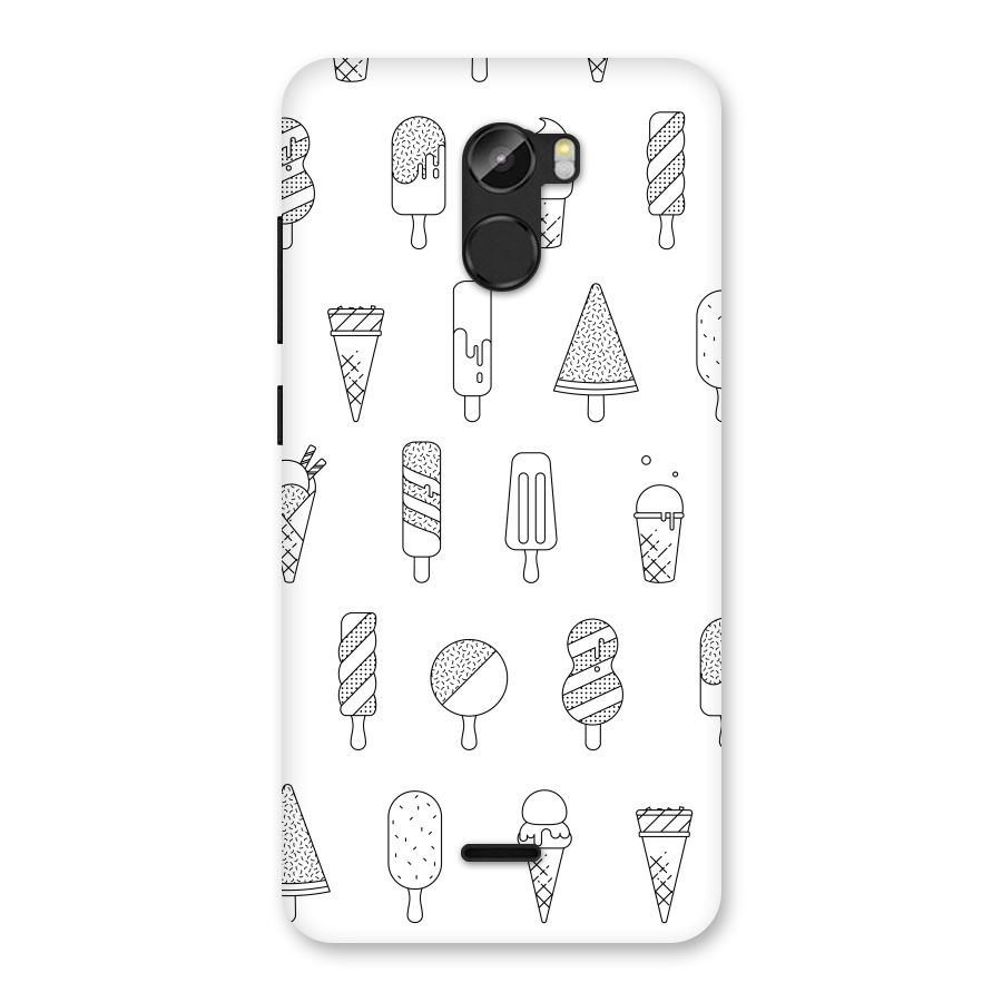 Ice Cream Lines Back Case for Gionee X1