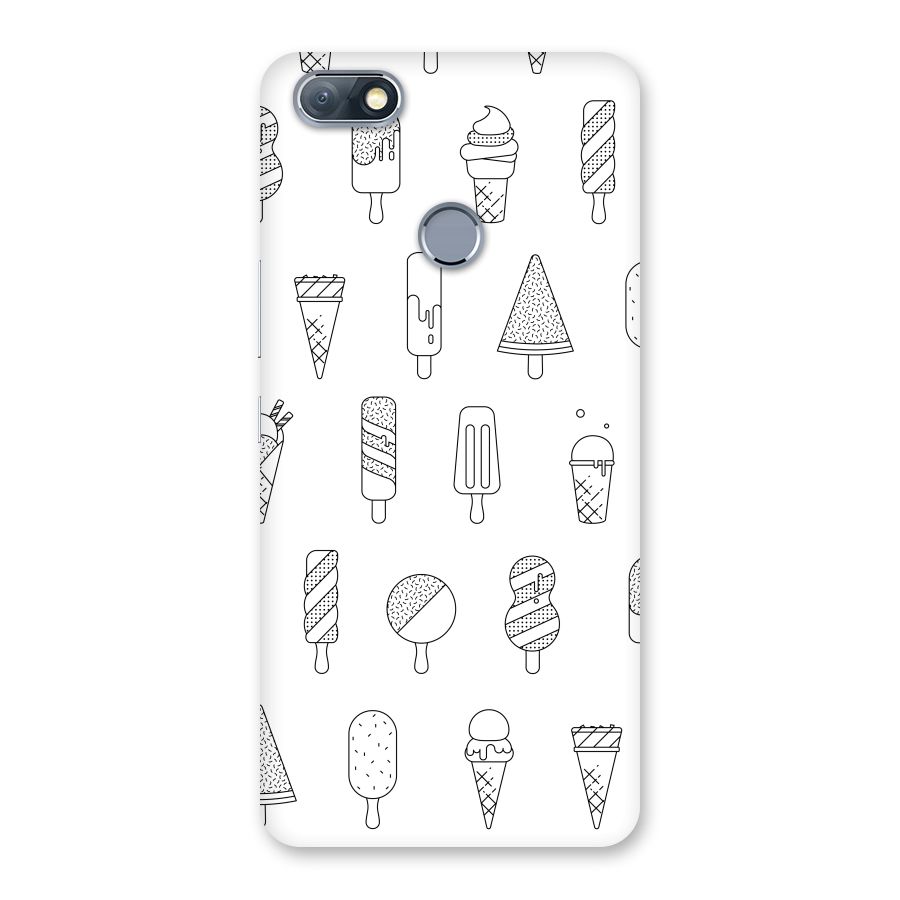 Ice Cream Lines Back Case for Infinix Note 5
