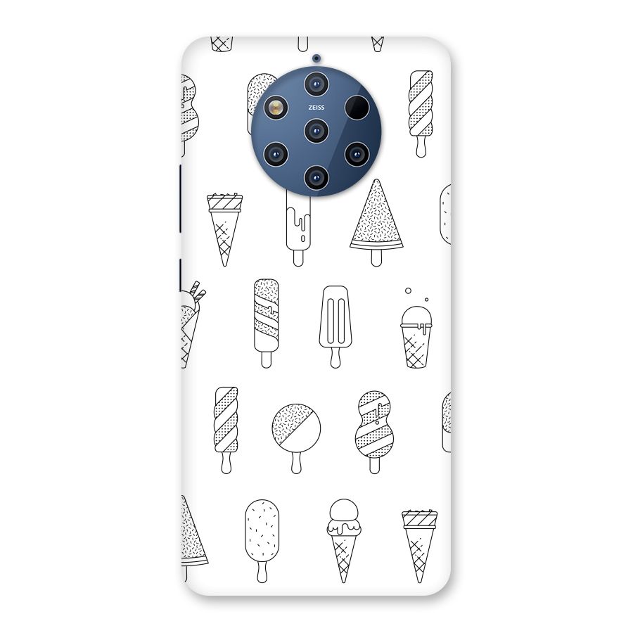 Ice Cream Lines Back Case for Nokia 9 PureView