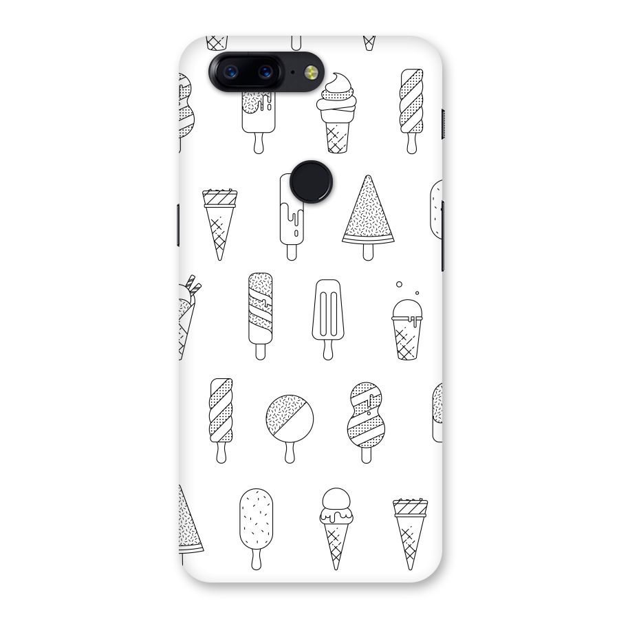 Ice Cream Lines Back Case for OnePlus 5T