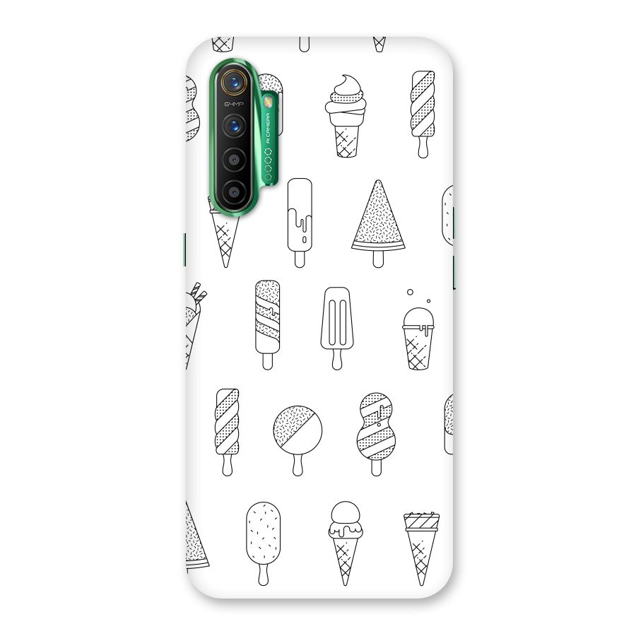 Ice Cream Lines Back Case for Realme X2
