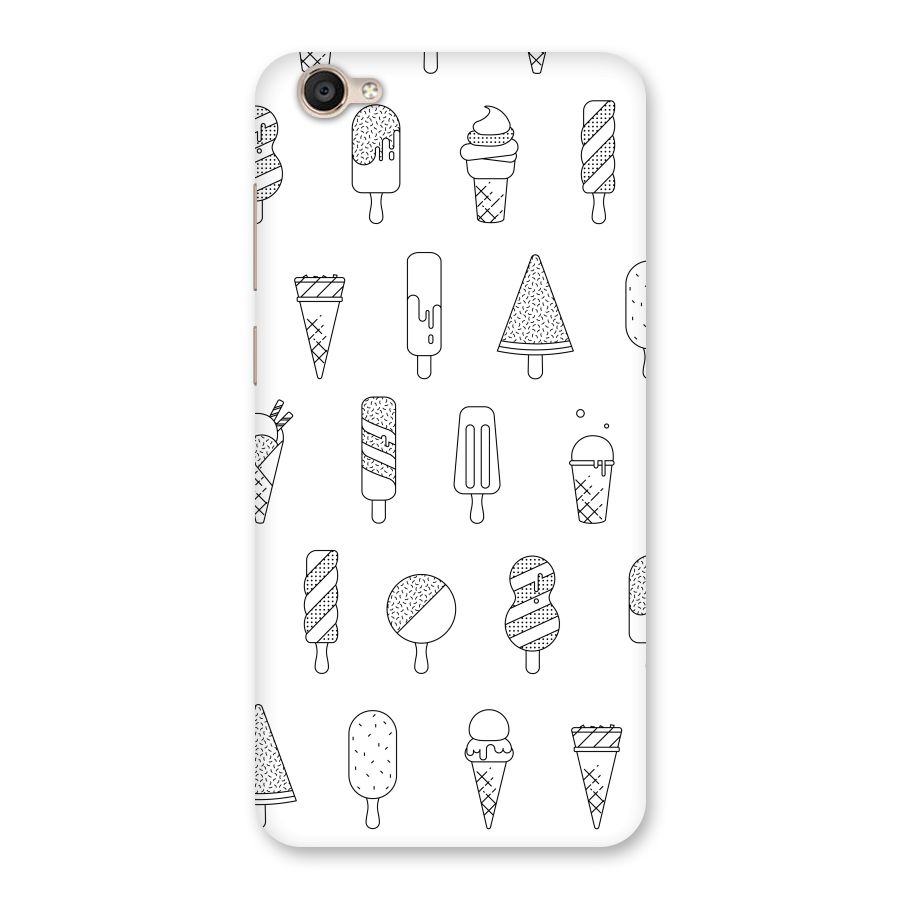 Ice Cream Lines Back Case for Vivo Y55s