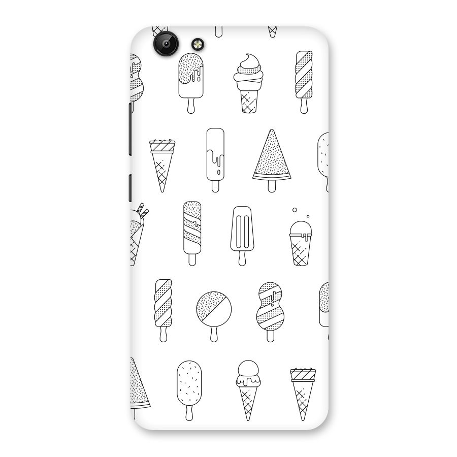 Ice Cream Lines Back Case for Vivo Y69