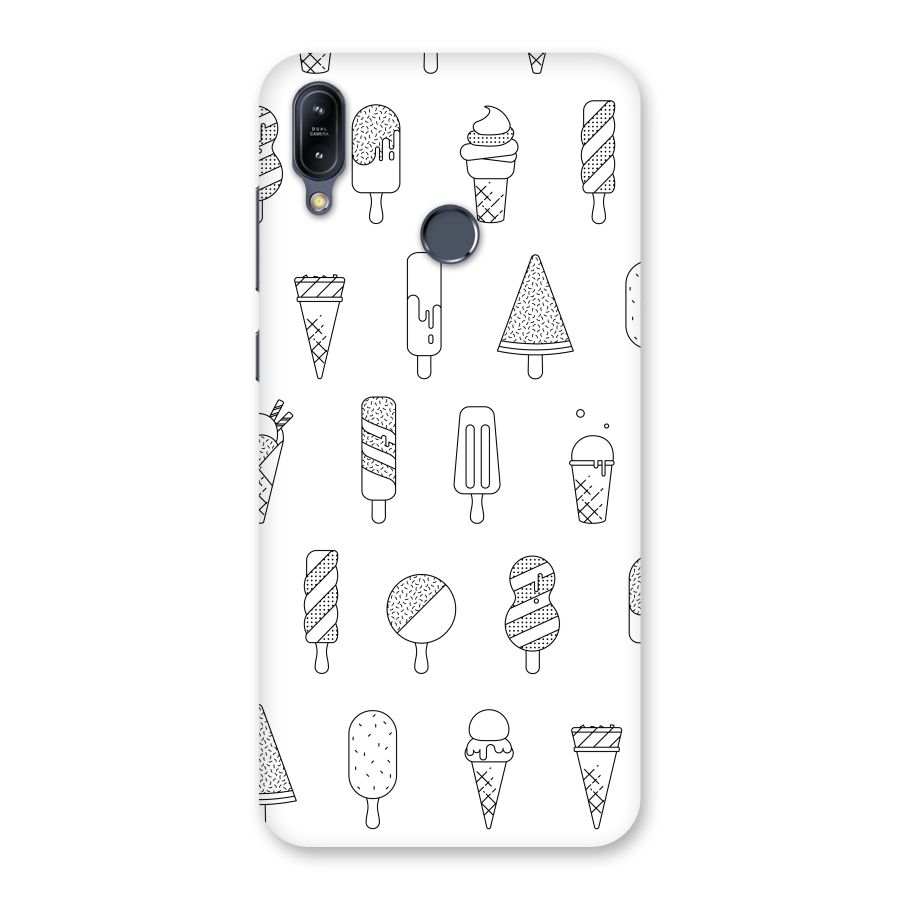 Ice Cream Lines Back Case for Zenfone Max M2