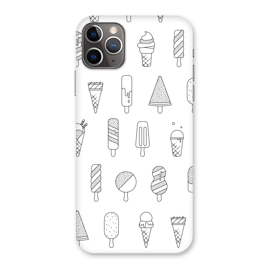 Ice Cream Lines Back Case for iPhone 11 Pro Max
