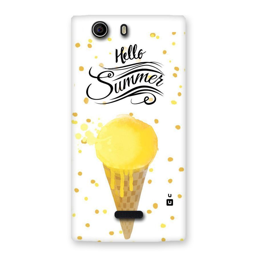 Ice Cream Summer Back Case for Canvas Nitro 2 E311