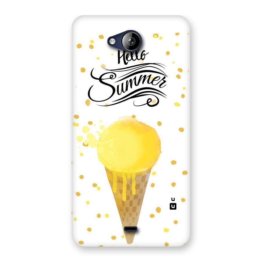 Ice Cream Summer Back Case for Canvas Play Q355