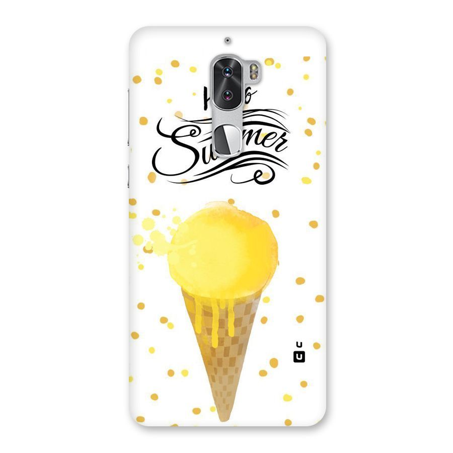 Ice Cream Summer Back Case for Coolpad Cool 1