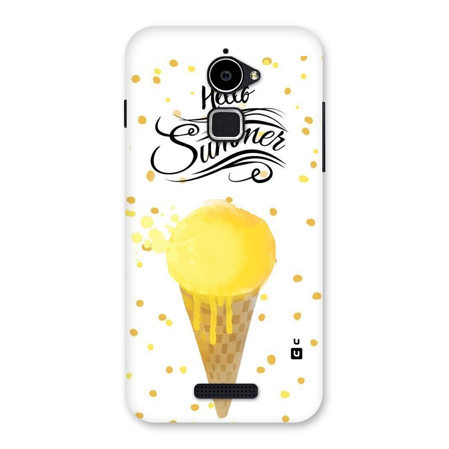 Ice Cream Summer Back Case for Coolpad Note 3 Lite