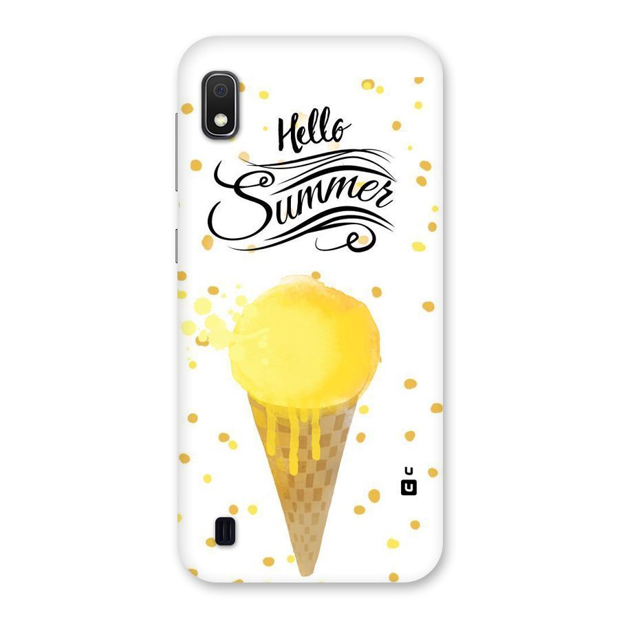 Ice Cream Summer Back Case for Galaxy A10