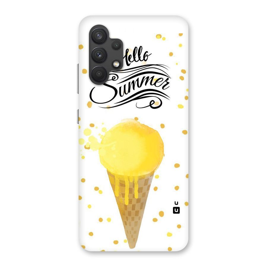 Ice Cream Summer Back Case for Galaxy A32
